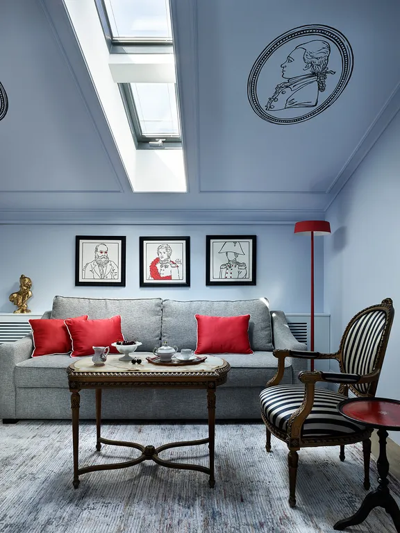 Квартира Квартира Двухкомнатный полулюкс мансарда — Санкт-Петербург