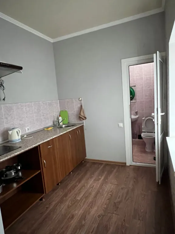 Трехместный номер с балконом и кухней