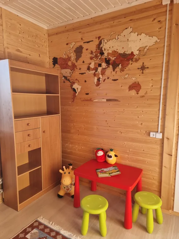 Просторный домик вблизи леса с баней