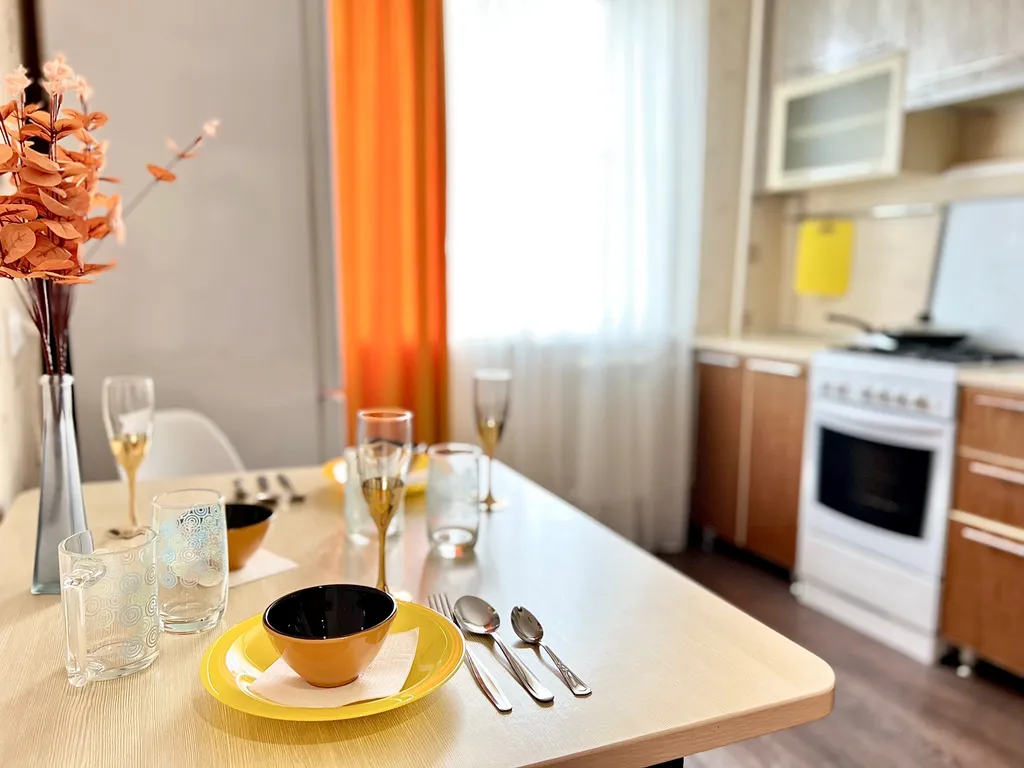 Стильная квартира для 4 гостей с зоной отдыха