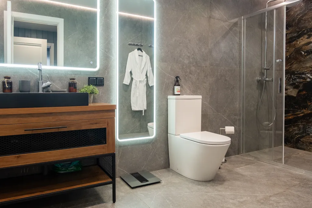 Дом на берегу лесного озера