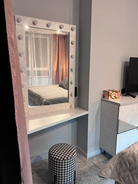 Нежная квартира с видом на город