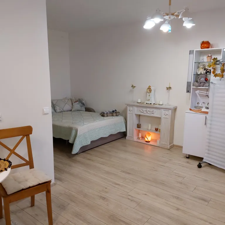 Прелестная студия с уникальным видом на Онежское озеро