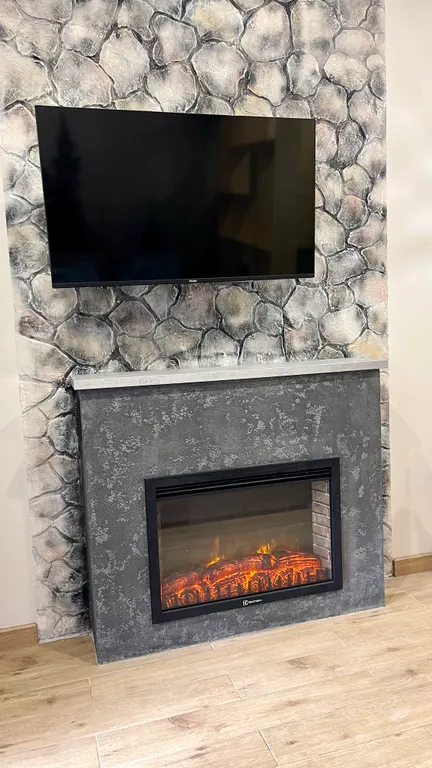 Дизайнерская видовая квартира с террасой и камином