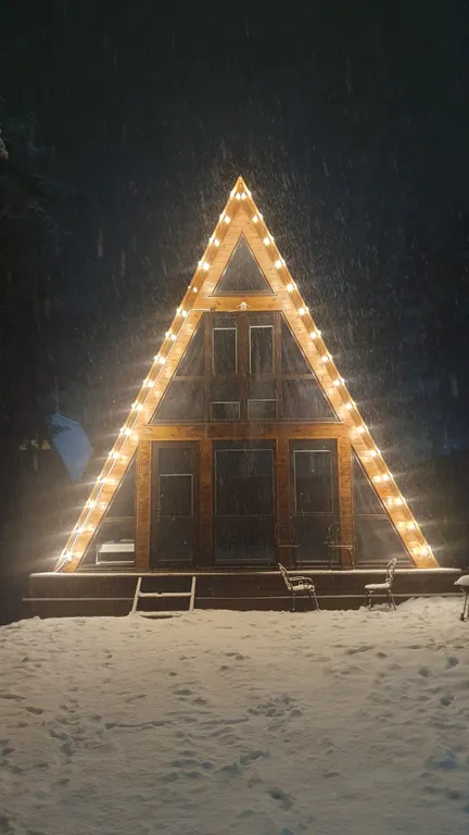 Коттедж A-frame 100кв.м. 1км до горнолыжных трасс Эльбруса.