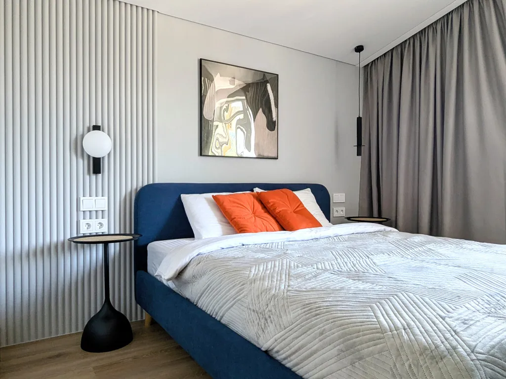 Новая квартира с видовым балконом и лыжной комнатой