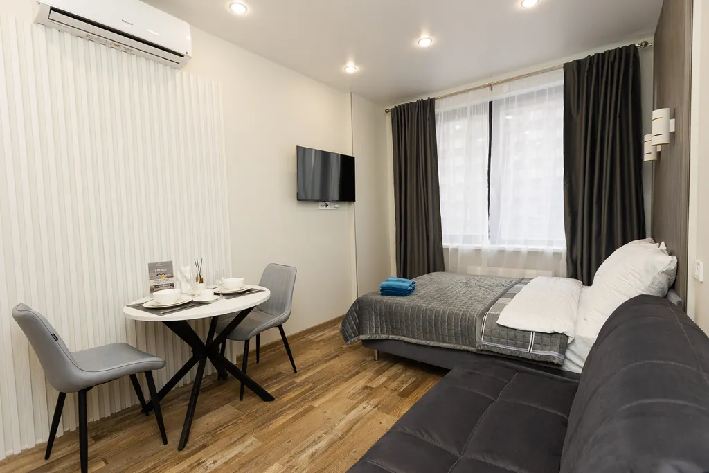 Квартира Квартира Дизайнерская студия в современном ЖК — Москва