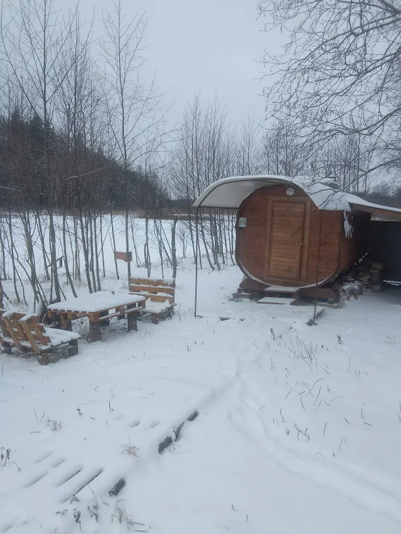 Коттедж Коттедж Глэмпинг на берегу водохранилища — Шаховская