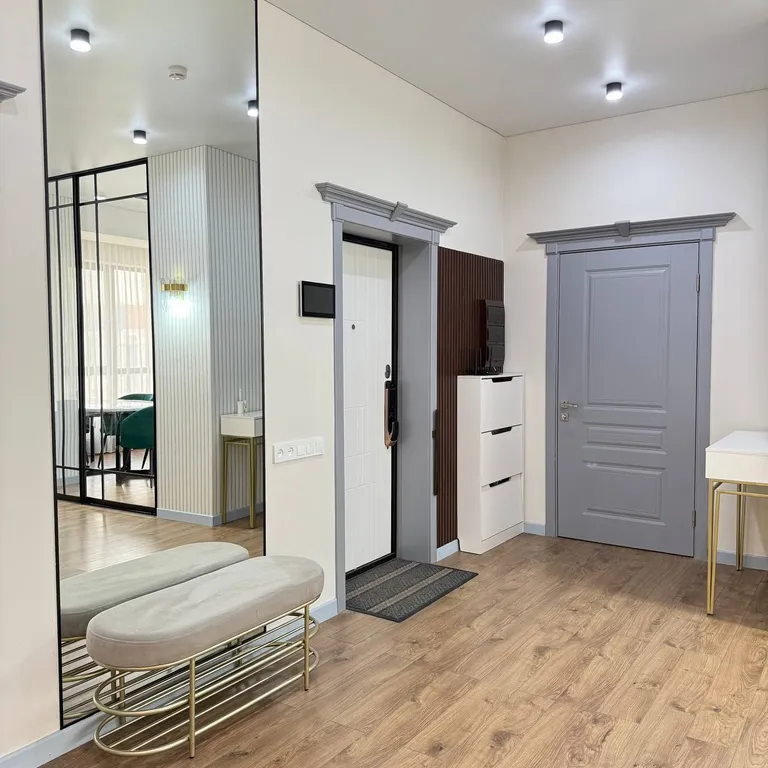 Отличная квартира в модном районе рядом с ТРЦ Мега Алматы