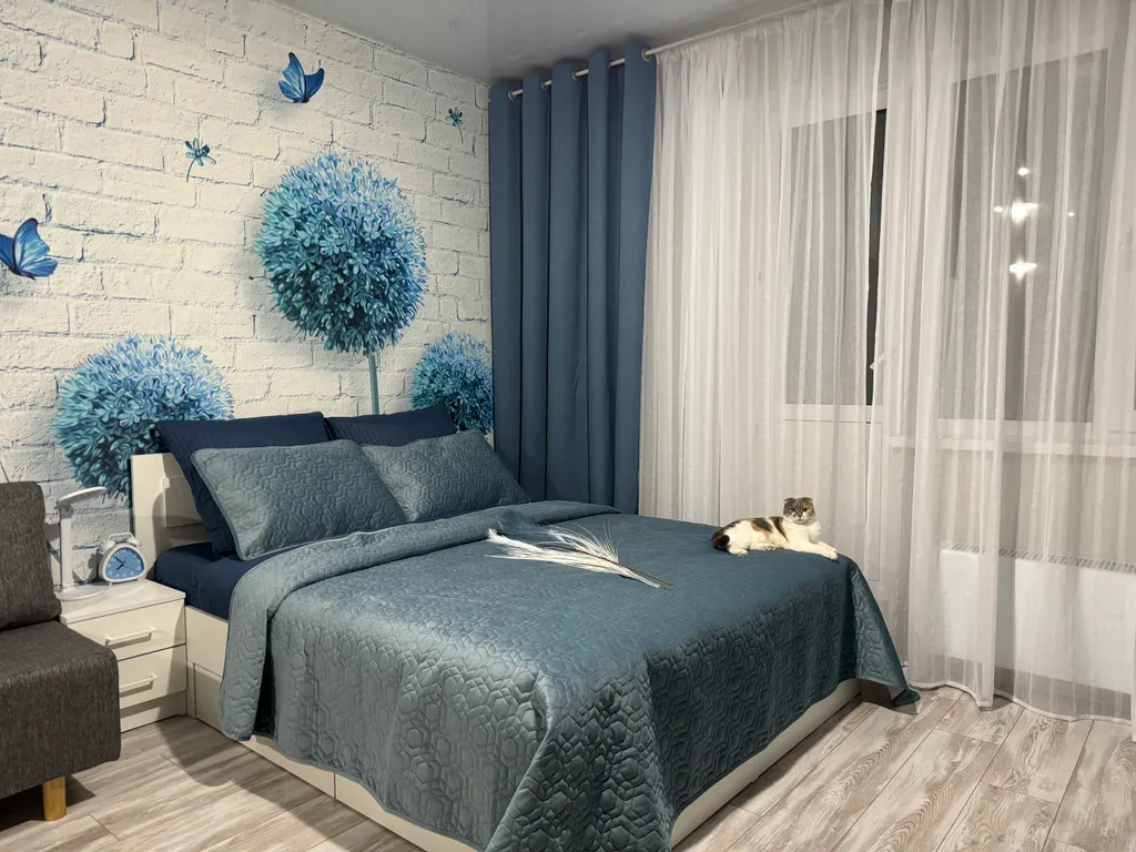 Уютная квартира-студия с большой кроватью и диваном — аренда посуточно в Котельники