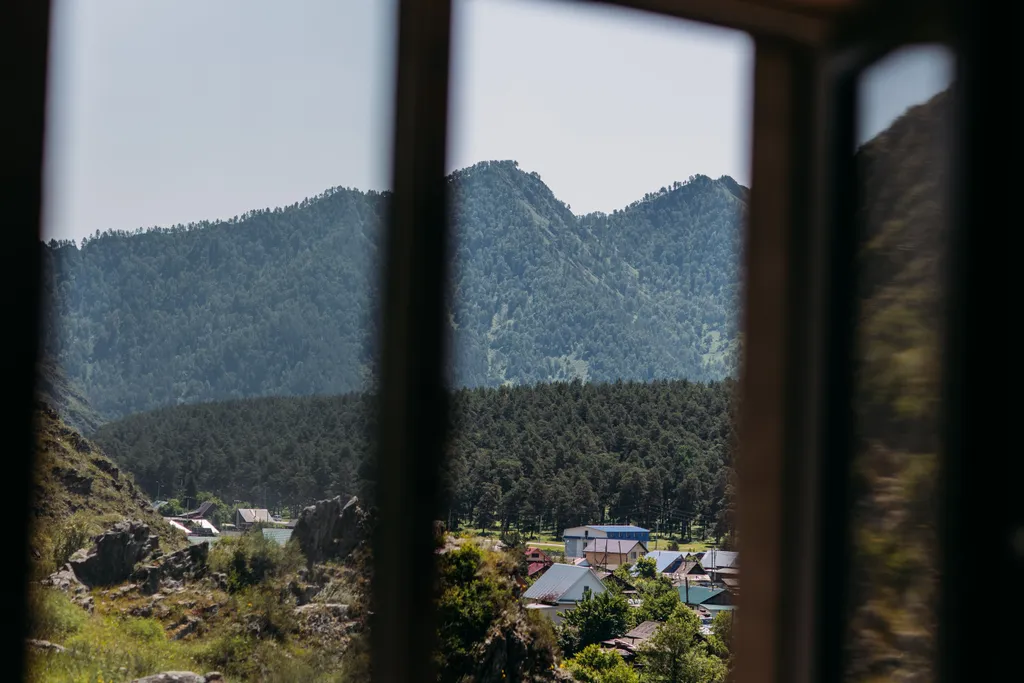 Студия на последнем этаже двухэтажного гостевого дома