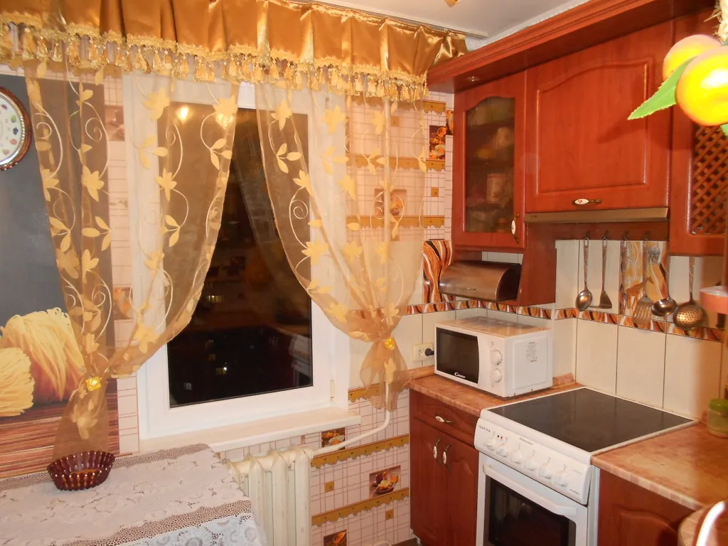 Уютная двухкомнатная квартира с видом на горы