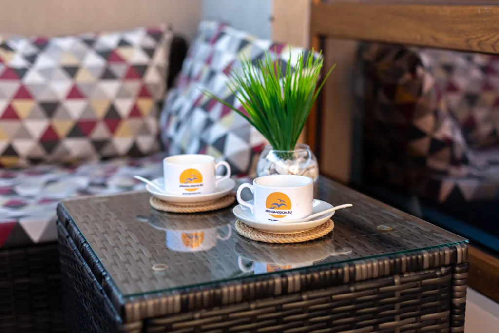 Стильная студия Кватро 152 с террасой и кофемашиной