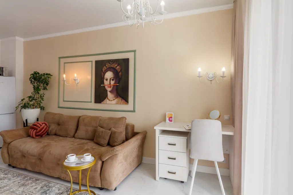 Видовые апартаменты с сауной