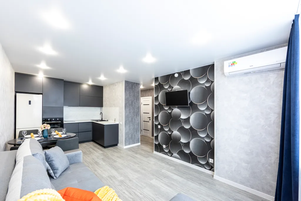 Однокомнатная квартира на 4 гостей