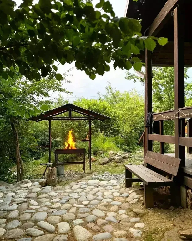 Пряничный домик в горах Адыгеи