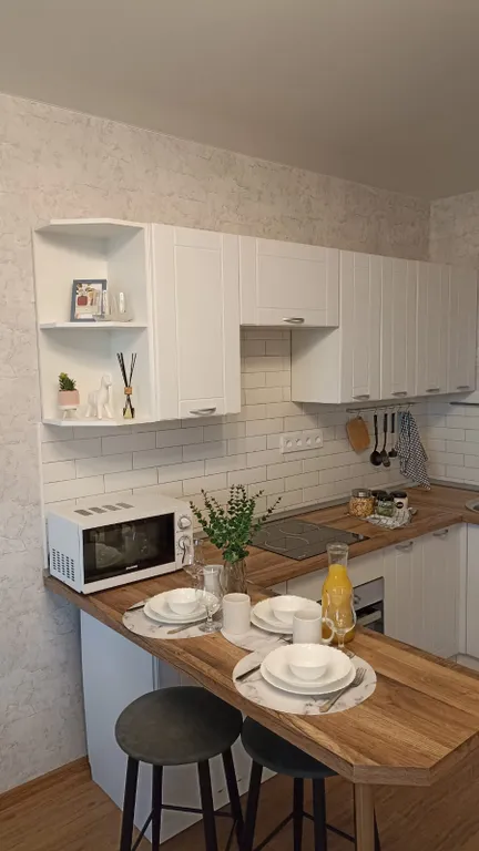 Просторная студия у метро Девяткино, парка и ТЦ Небо рядом