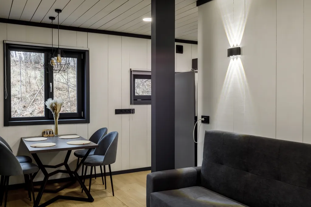 Уютный трехмодульный дом Баргузин с видом на Байкал