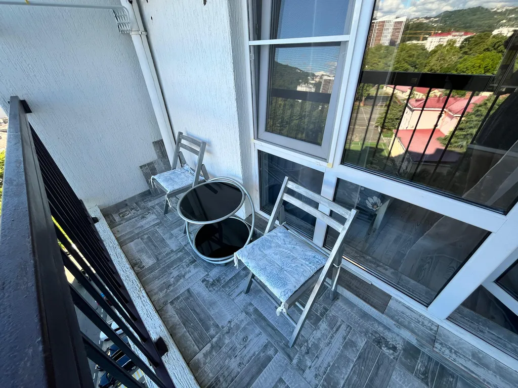 Апартаменты с видом на горы с балконом