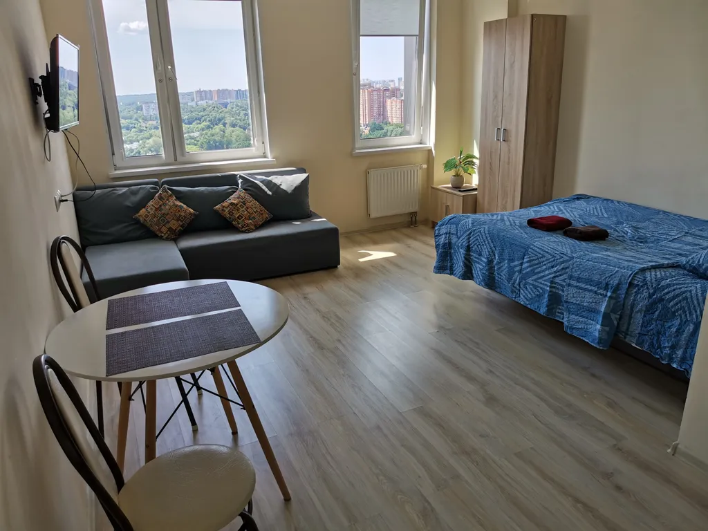 Квартира Студия Тетрис с видом на город — аренда посуточно в Красногорск