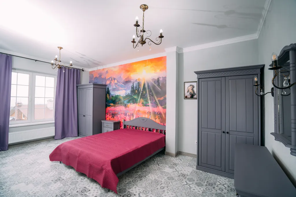 Вилла в горах с великолепным видом на долину и море