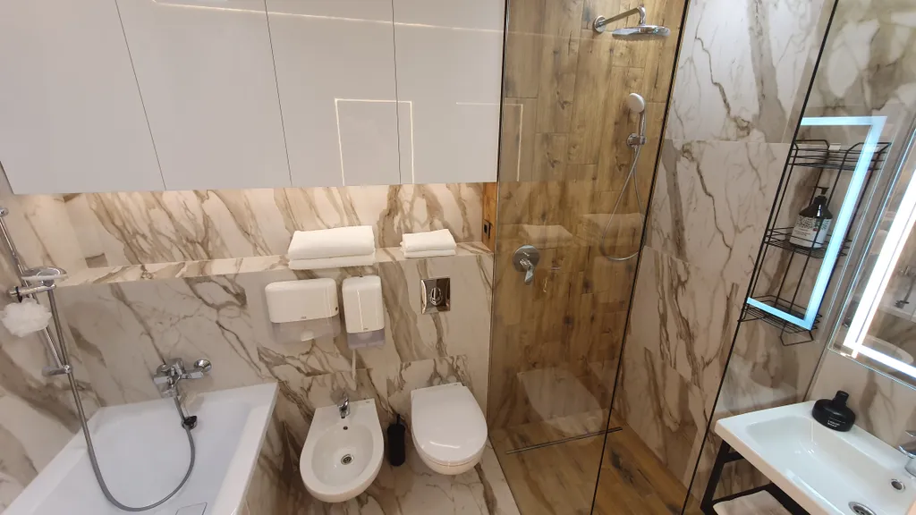 Зелёная студия в центре города для деловых поездок и семейного отдыха