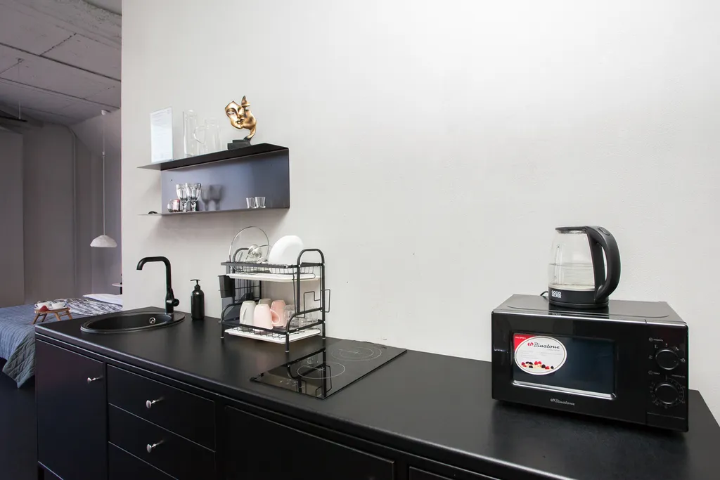 Апартаменты с панорамным окнами с видом на город