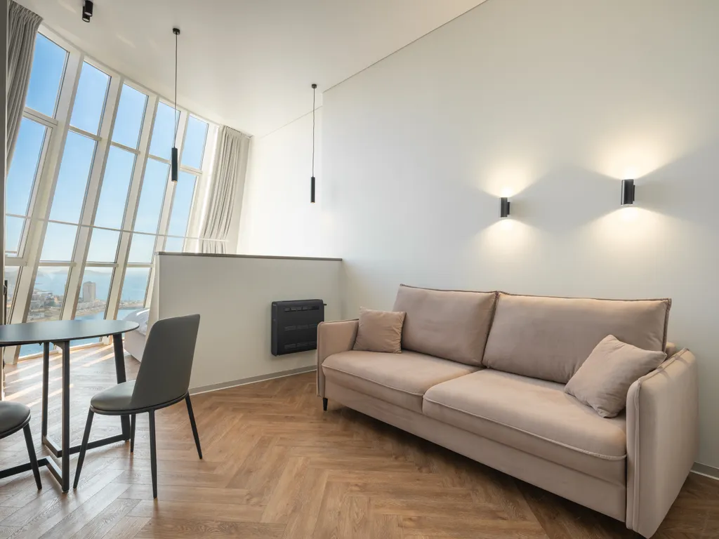 Панорамный пентхаус с видом на гавань и мосты