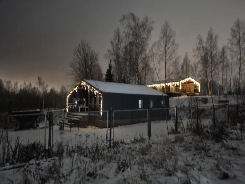 Новый гостевой дом на озере, Загорье дача