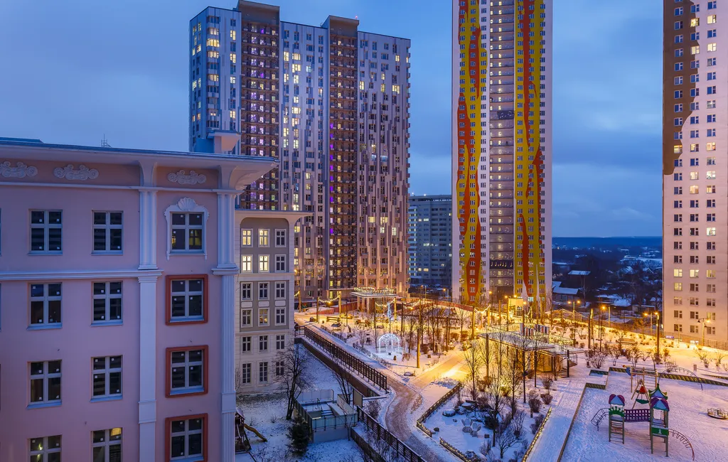 Комфортабельная студия на 24-м этаже