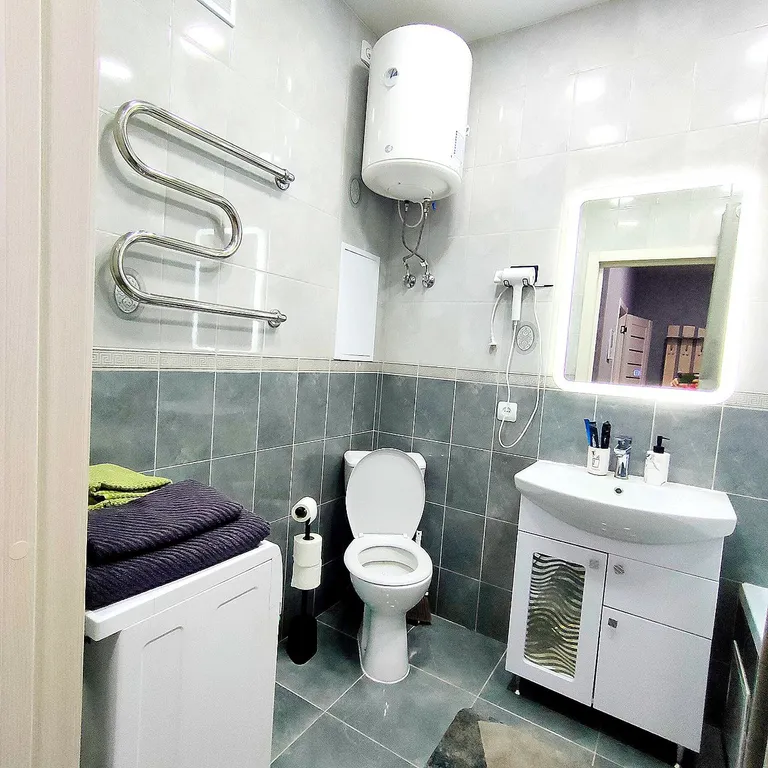 Квартира Уютная 1-к квартира в эко ЖК Белые росы в Динской — Динская