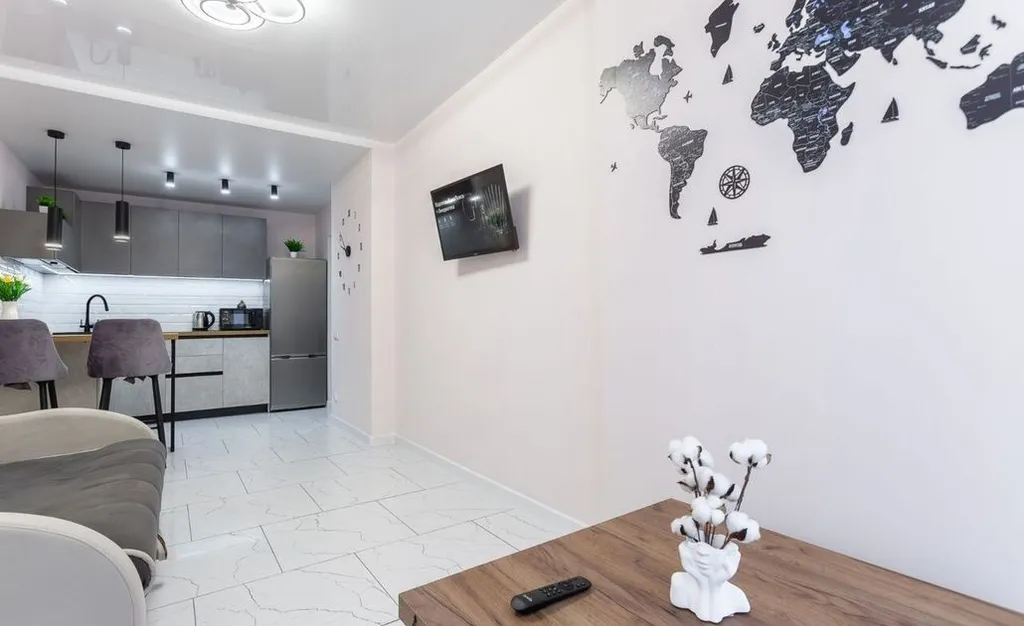 Апартаменты Квартиркаплаза у Самарских термы, панорамный вид и 19 этаж