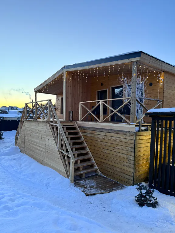 Благоустроенный дом