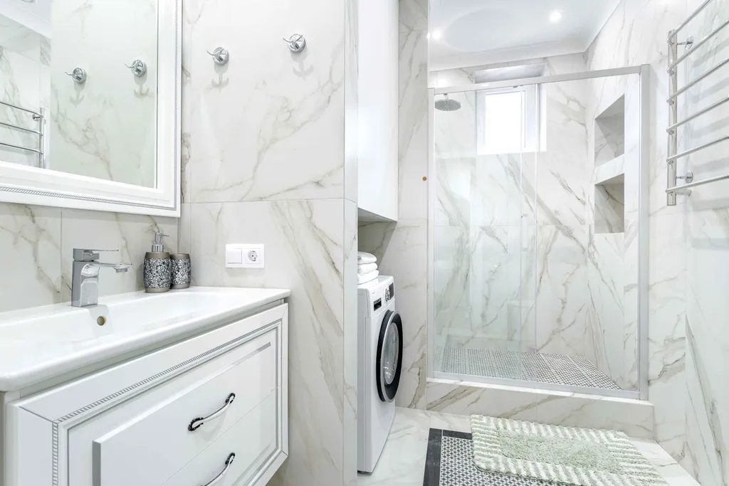 Дом с джакузи под открытым небом