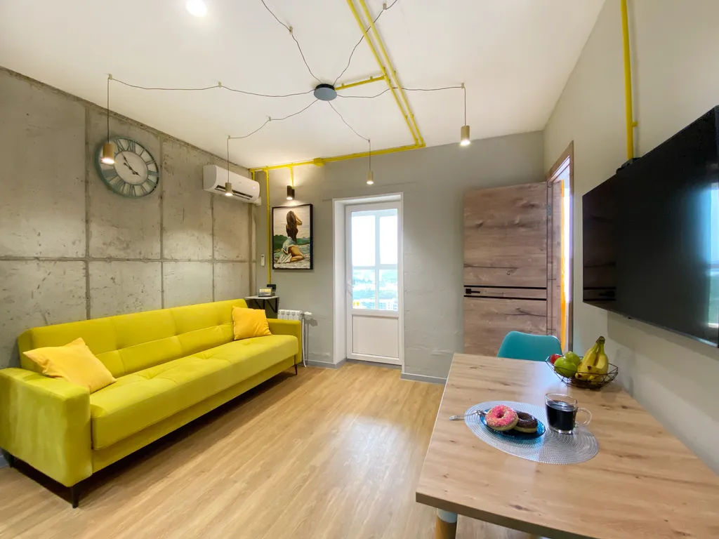 Квартира Квартира в Стиле Loft с панорамным видом на Море и Мост остров Русский — Владивосток