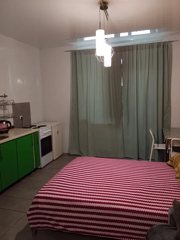 Студия в современном новом доме на проспекте Строителей