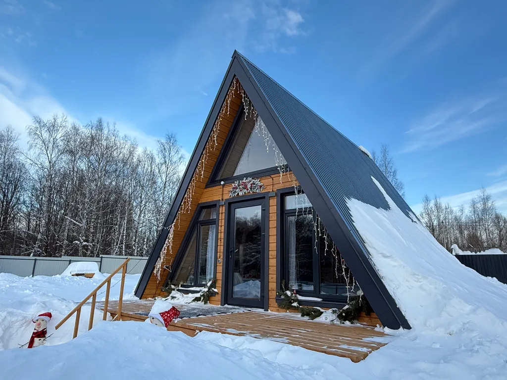 Домик у леса с чаном