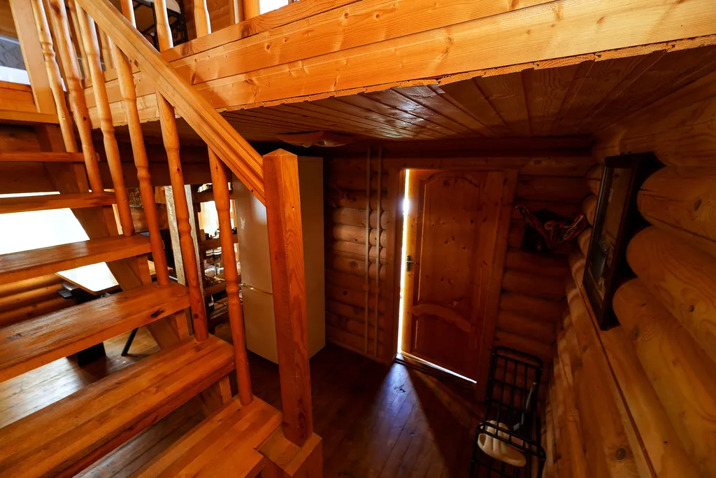 Эко-дом из Сруба с бассейном