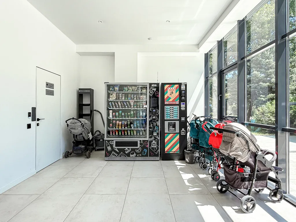 Квартира Квартира Студия в апарт-отеле с бассейном, собственным песчаным пляжем, парком — Анапа