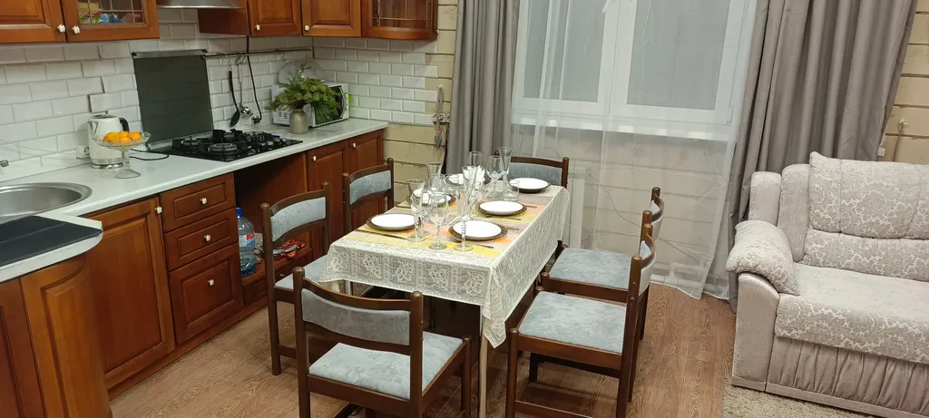 Уютный домик с баней 100'