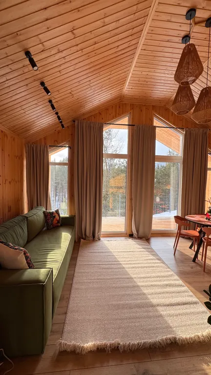 Дом с панорамным видом над сосновым бором