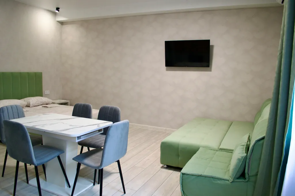 Четырехместные апартаменты с кухней повышенного комфорта