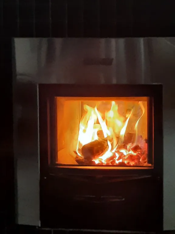 Уютный дом с дровяной баней и камином у Петергофа.