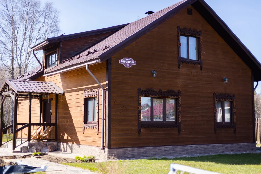 Коттедж Дом на берегу реки Шуя — Нижние Виданы