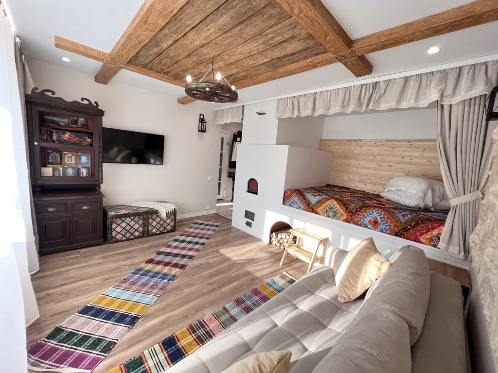 Апартаменты “Обитель Плёсъ” в стиле русской избы