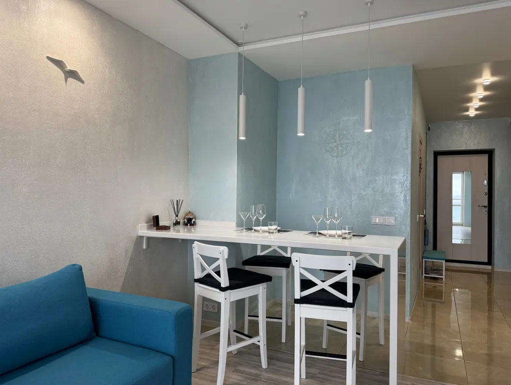 Квартира с видом на море и яхт-клуб первая береговая линия