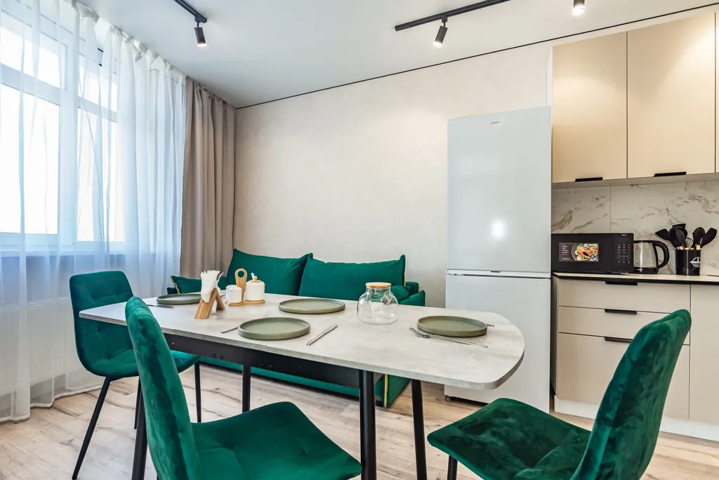 Двухкомнатная квартира с панорамным видом