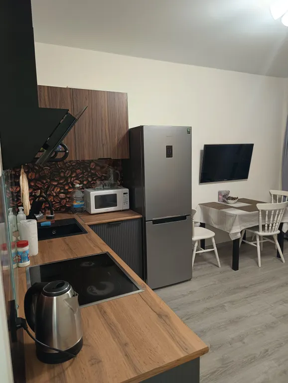 Однокомнатная квартира комфорт класса на 16 этаже с видом на реку Обь