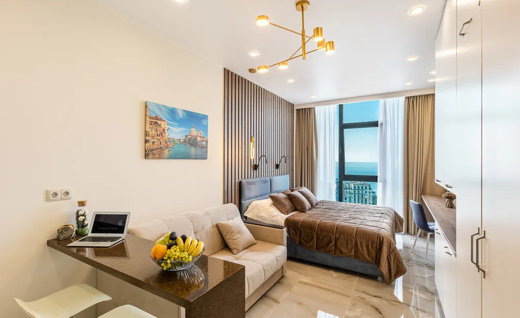 Квартира Квартира Апартамент Sea View Classic Метрополь — Сочи