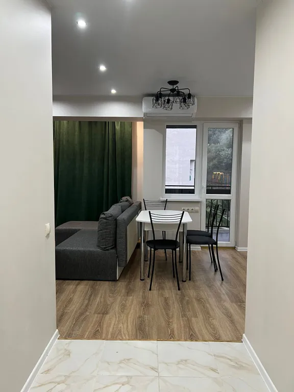 Адлер, ул.Дачная, новая квартира 2шка студия, ровное место, все рядом